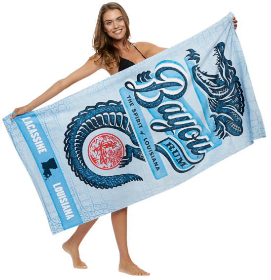 Terry town beach towels hot sale